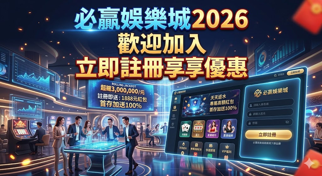 必贏娛樂城2026歡迎加入｜立即註冊享優惠