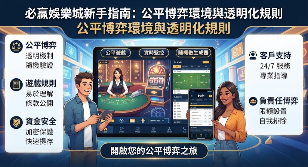 公平博弈環境與透明化規則